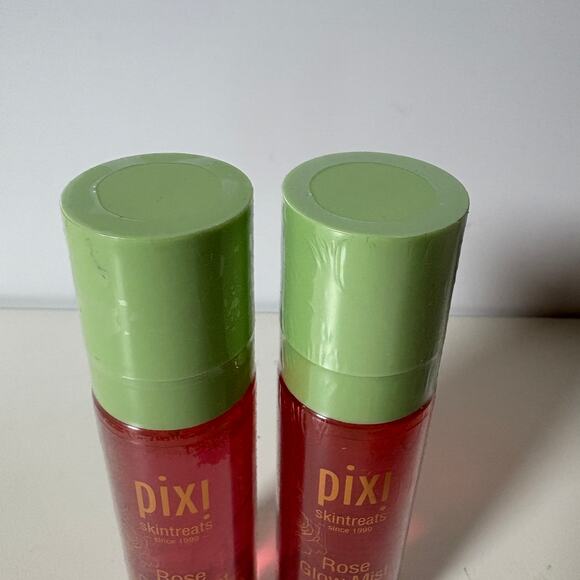 Pixi Skintreats Rose Glow Mist Facial Spray 80ml 2.7oz NEW - Set of 2 - Picture 4 of 4